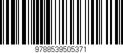 Código de barras (EAN, GTIN, SKU, ISBN): '9788539505371'