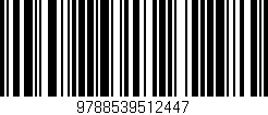 Código de barras (EAN, GTIN, SKU, ISBN): '9788539512447'