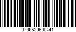 Código de barras (EAN, GTIN, SKU, ISBN): '9788539600441'