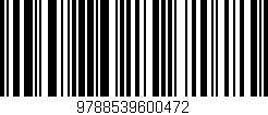 Código de barras (EAN, GTIN, SKU, ISBN): '9788539600472'