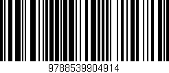 Código de barras (EAN, GTIN, SKU, ISBN): '9788539904914'