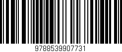 Código de barras (EAN, GTIN, SKU, ISBN): '9788539907731'