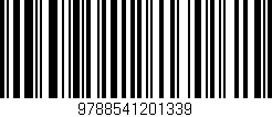 Código de barras (EAN, GTIN, SKU, ISBN): '9788541201339'