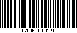 Código de barras (EAN, GTIN, SKU, ISBN): '9788541403221'