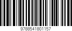 Código de barras (EAN, GTIN, SKU, ISBN): '9788541801157'