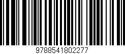 Código de barras (EAN, GTIN, SKU, ISBN): '9788541802277'