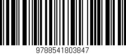 Código de barras (EAN, GTIN, SKU, ISBN): '9788541803847'