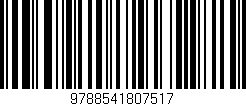 Código de barras (EAN, GTIN, SKU, ISBN): '9788541807517'