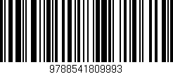 Código de barras (EAN, GTIN, SKU, ISBN): '9788541809993'