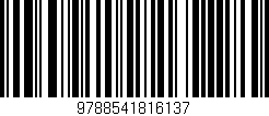 Código de barras (EAN, GTIN, SKU, ISBN): '9788541816137'