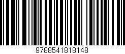 Código de barras (EAN, GTIN, SKU, ISBN): '9788541818148'