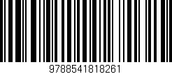 Código de barras (EAN, GTIN, SKU, ISBN): '9788541818261'