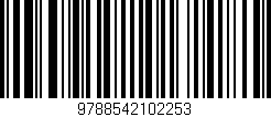 Código de barras (EAN, GTIN, SKU, ISBN): '9788542102253'
