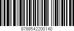 Código de barras (EAN, GTIN, SKU, ISBN): '9788542200140'