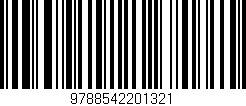 Código de barras (EAN, GTIN, SKU, ISBN): '9788542201321'