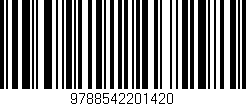 Código de barras (EAN, GTIN, SKU, ISBN): '9788542201420'