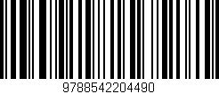 Código de barras (EAN, GTIN, SKU, ISBN): '9788542204490'