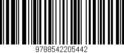 Código de barras (EAN, GTIN, SKU, ISBN): '9788542205442'
