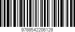 Código de barras (EAN, GTIN, SKU, ISBN): '9788542206128'