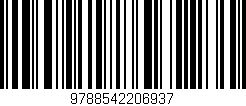 Código de barras (EAN, GTIN, SKU, ISBN): '9788542206937'