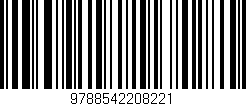 Código de barras (EAN, GTIN, SKU, ISBN): '9788542208221'