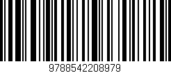 Código de barras (EAN, GTIN, SKU, ISBN): '9788542208979'