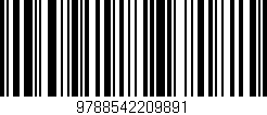 Código de barras (EAN, GTIN, SKU, ISBN): '9788542209891'