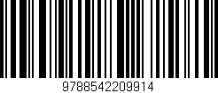 Código de barras (EAN, GTIN, SKU, ISBN): '9788542209914'