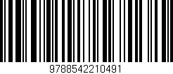 Código de barras (EAN, GTIN, SKU, ISBN): '9788542210491'