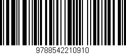 Código de barras (EAN, GTIN, SKU, ISBN): '9788542210910'