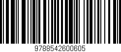 Código de barras (EAN, GTIN, SKU, ISBN): '9788542600605'