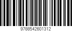 Código de barras (EAN, GTIN, SKU, ISBN): '9788542601312'