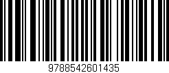 Código de barras (EAN, GTIN, SKU, ISBN): '9788542601435'