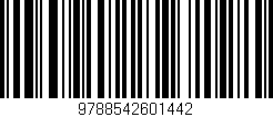 Código de barras (EAN, GTIN, SKU, ISBN): '9788542601442'