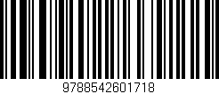 Código de barras (EAN, GTIN, SKU, ISBN): '9788542601718'