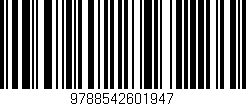 Código de barras (EAN, GTIN, SKU, ISBN): '9788542601947'