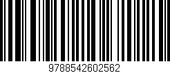 Código de barras (EAN, GTIN, SKU, ISBN): '9788542602562'