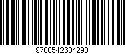 Código de barras (EAN, GTIN, SKU, ISBN): '9788542604290'