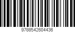 Código de barras (EAN, GTIN, SKU, ISBN): '9788542604436'