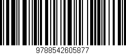 Código de barras (EAN, GTIN, SKU, ISBN): '9788542605877'