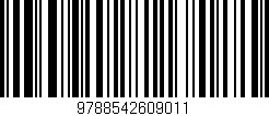 Código de barras (EAN, GTIN, SKU, ISBN): '9788542609011'