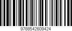 Código de barras (EAN, GTIN, SKU, ISBN): '9788542609424'