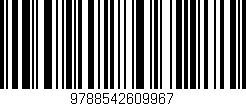 Código de barras (EAN, GTIN, SKU, ISBN): '9788542609967'