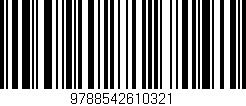 Código de barras (EAN, GTIN, SKU, ISBN): '9788542610321'