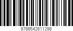 Código de barras (EAN, GTIN, SKU, ISBN): '9788542611298'
