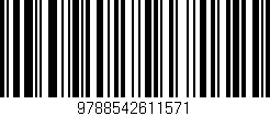 Código de barras (EAN, GTIN, SKU, ISBN): '9788542611571'