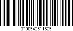 Código de barras (EAN, GTIN, SKU, ISBN): '9788542611625'
