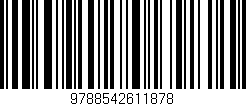 Código de barras (EAN, GTIN, SKU, ISBN): '9788542611878'