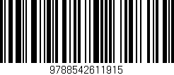Código de barras (EAN, GTIN, SKU, ISBN): '9788542611915'
