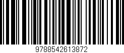 Código de barras (EAN, GTIN, SKU, ISBN): '9788542613872'